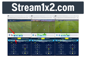 Stream de Futebol Stream1x2 com Telas e Jogos Ilimitados com Gráfico de Pressão do SofaScore e Radar da William Hill Trader Esportivo