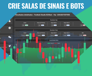 Criar sala de sinal comunidade fechada Criador de Bots GeraTips 2